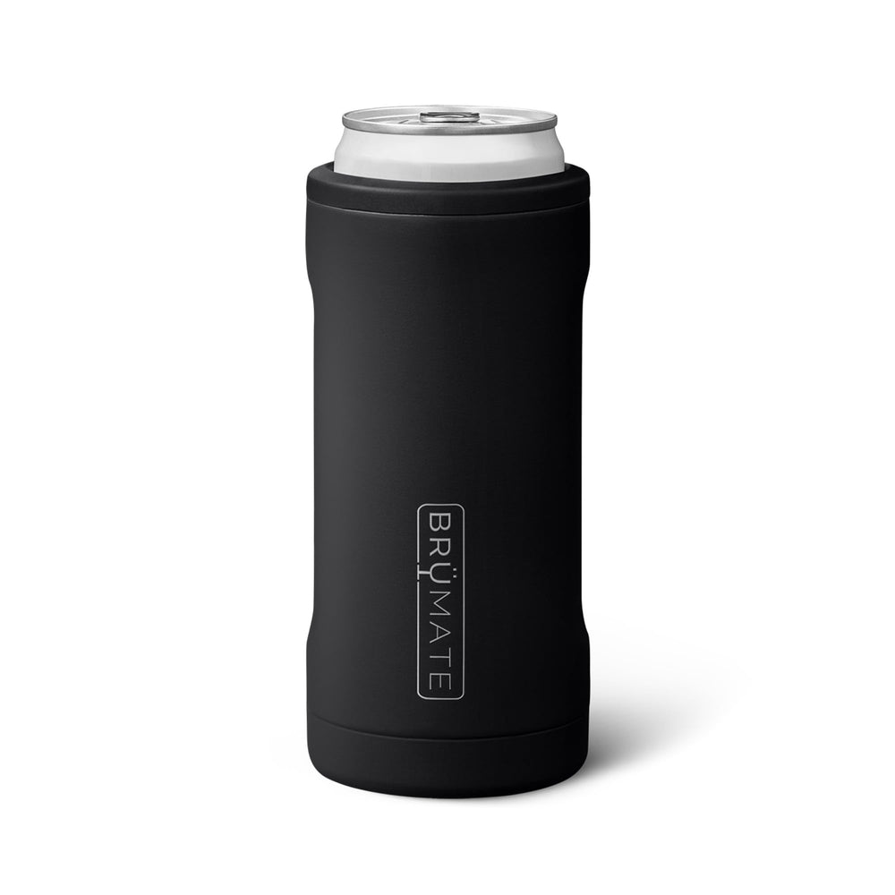 BrüMate Hopsulator Slim face avant mat noir montrant finition élégante et protection