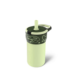 BrüMate Leap Dinos face avant montrant design et manche, pratique pour enfants