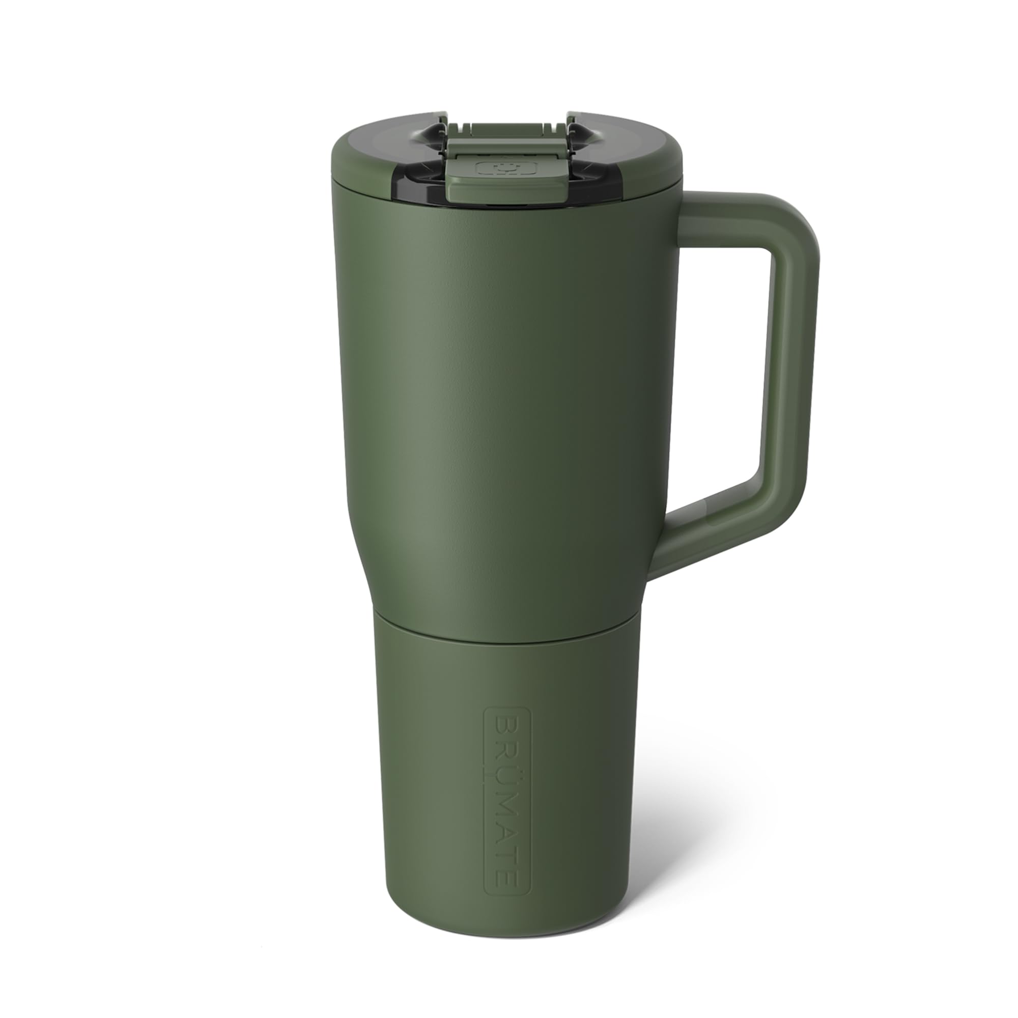 BrüMate Müv 35oz face avant en OD Green montrant design et fini durable