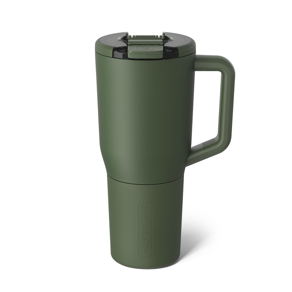 BrüMate Müv 35oz face avant en OD Green montrant design et fini durable