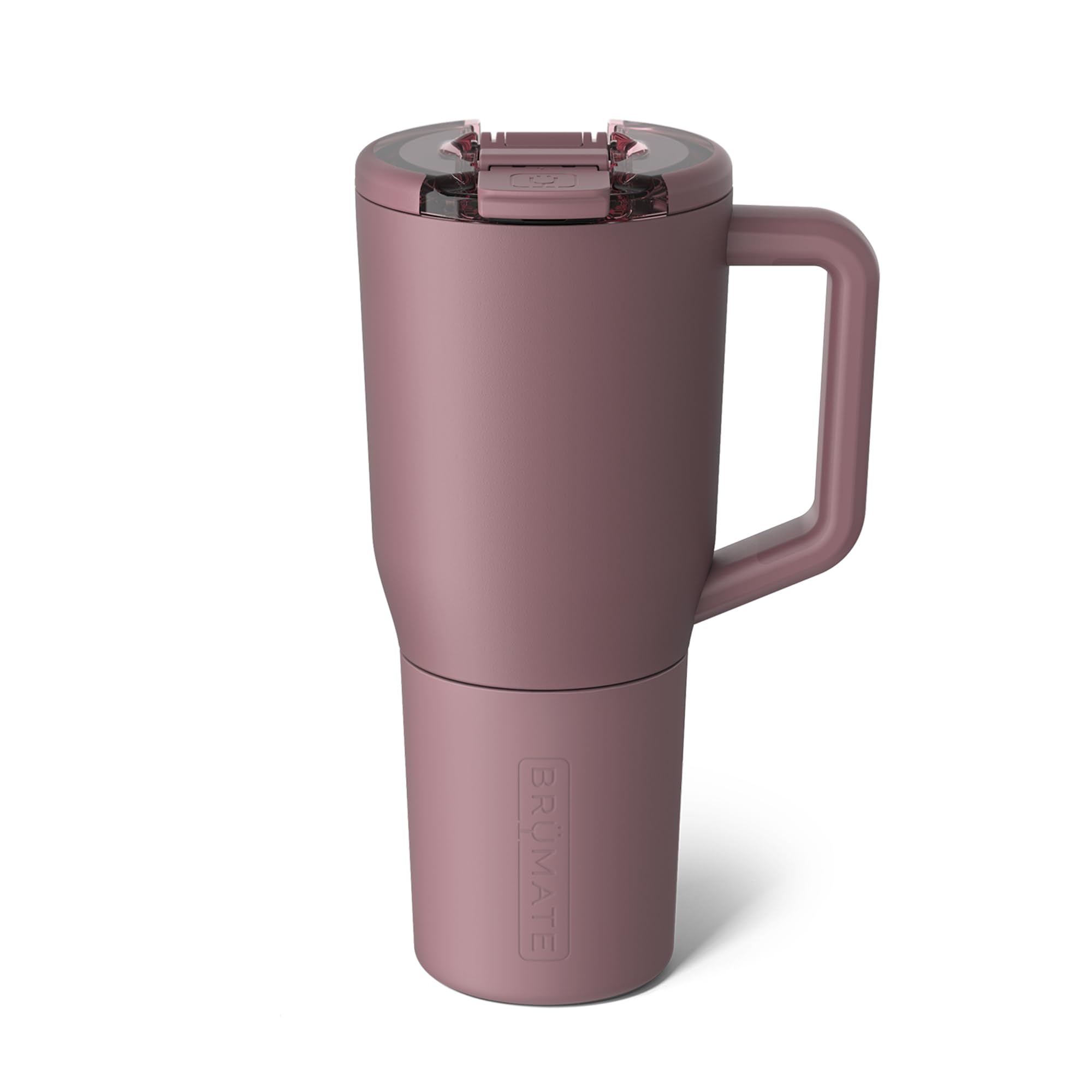 BrüMate Müv face rose taupe montrant le design élégant et robuste