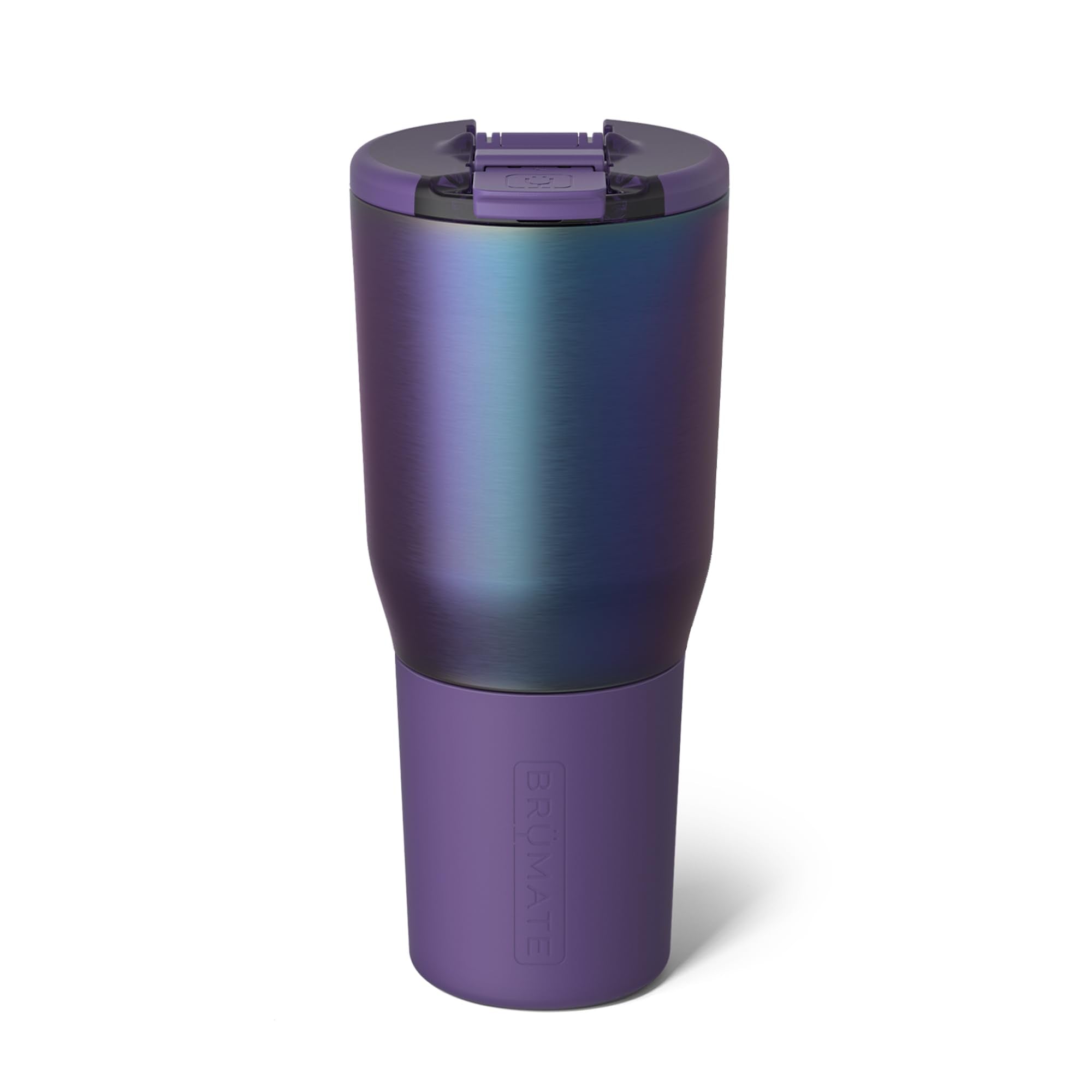 BrüMate Nav vue de face montrant la finition Dark Aura et l'élégance durable