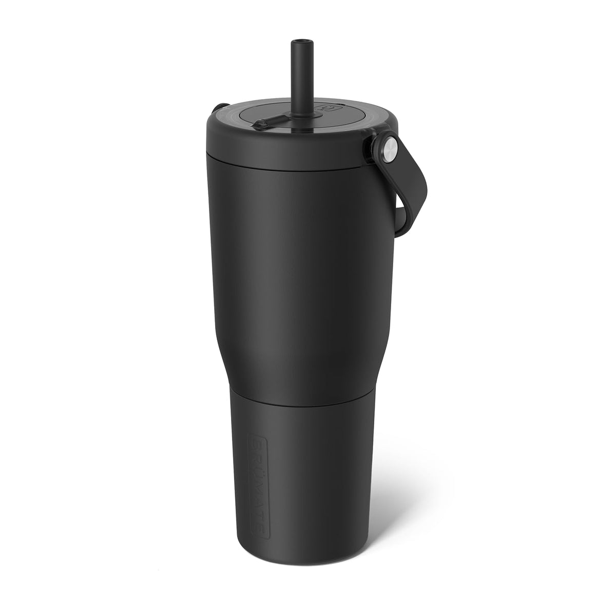 BrüMate Resa vue avant matte black montrant design élégant et portabilité
