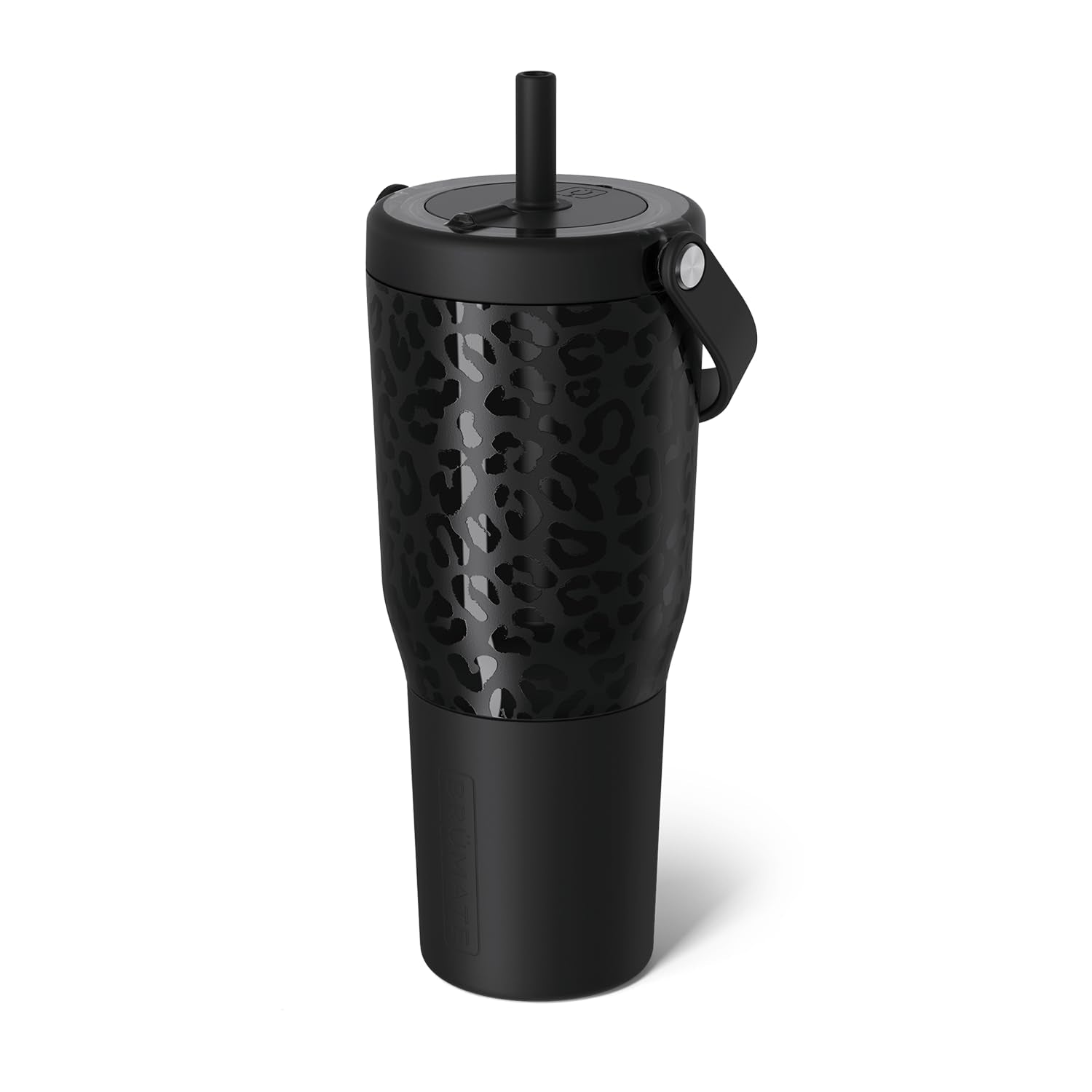 BrüMate Resa Onyx Leopard face avant montrant le design et la finition élégante