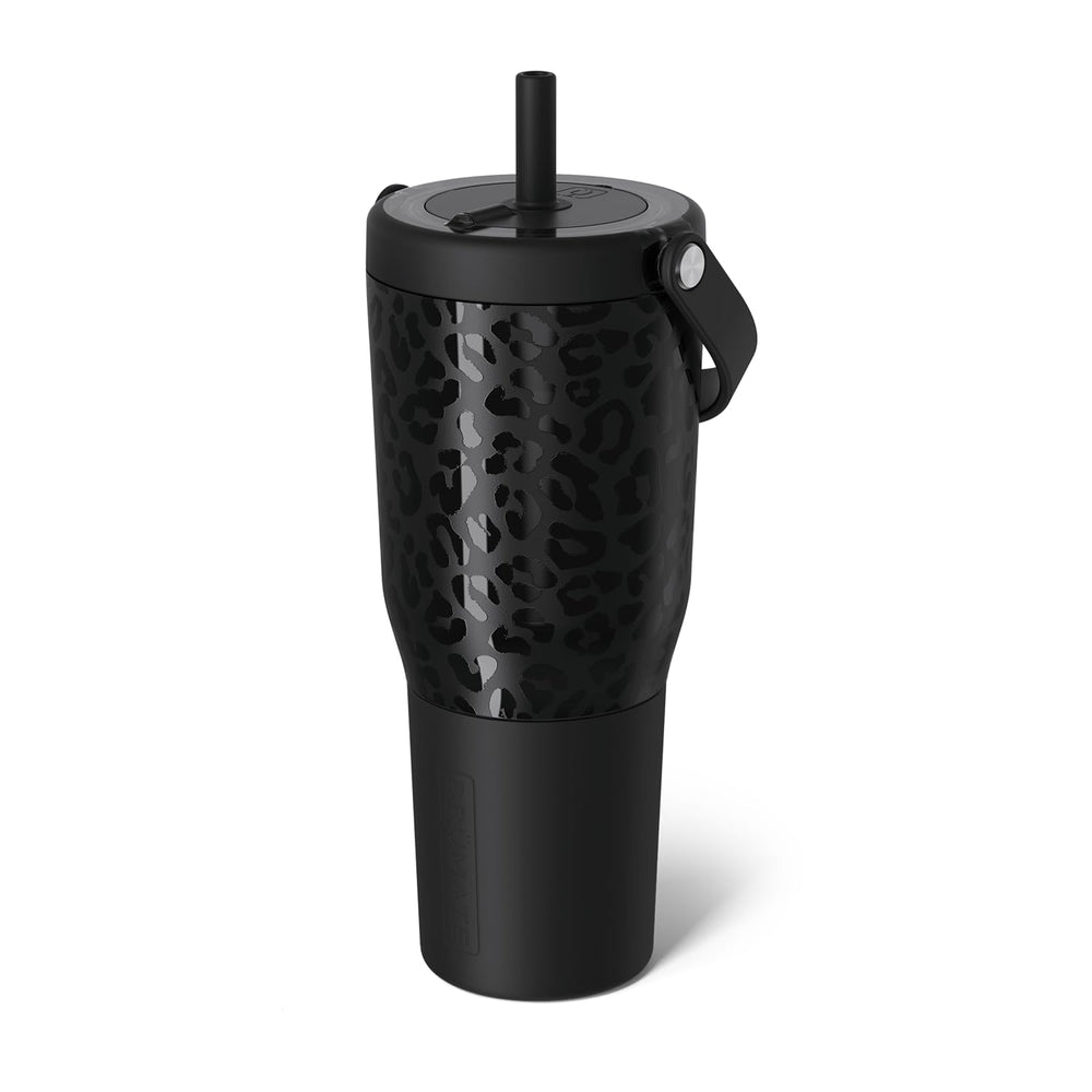 BrüMate Resa Onyx Leopard face avant montrant le design et la finition élégante
