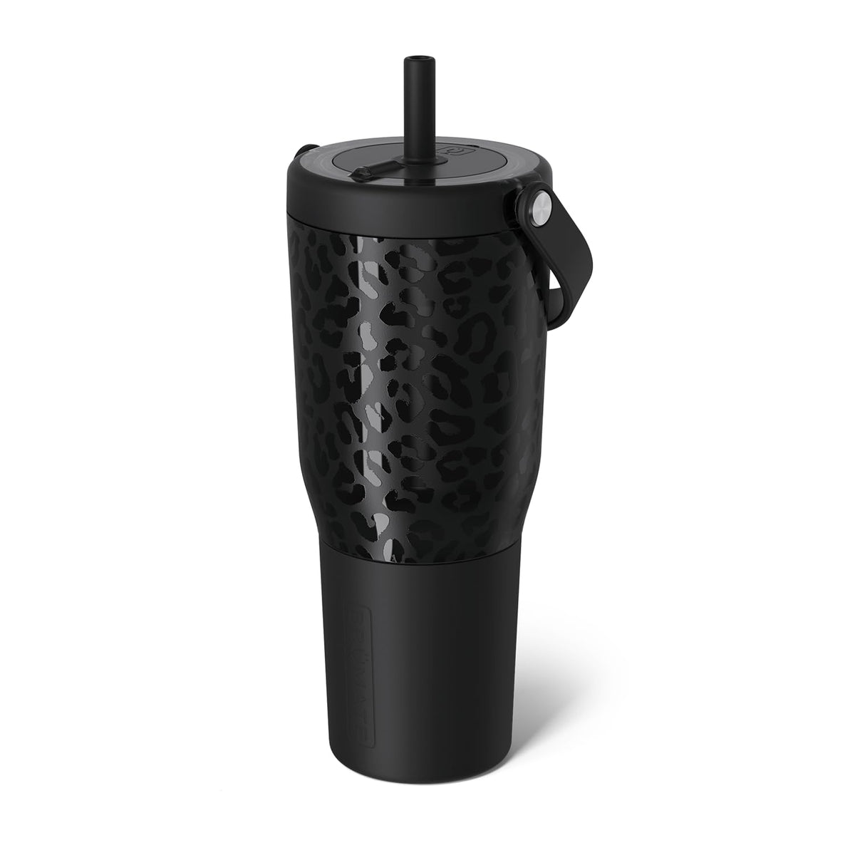 BrüMate Resa Onyx Leopard face avant montrant le design et la finition élégante
