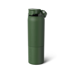 BrüMate Rise vue de face montrant la couleur OD Green et design durable