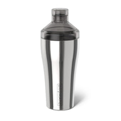 BrüMate shaker 22oz face avant en acier poli montrant son esthétique élégante et durable