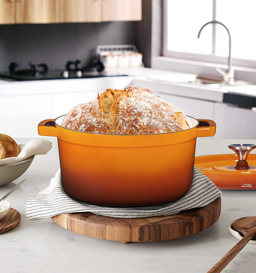 Bruntmor comparaison taille montrant capacité 5,2 qt et échelle visuelle