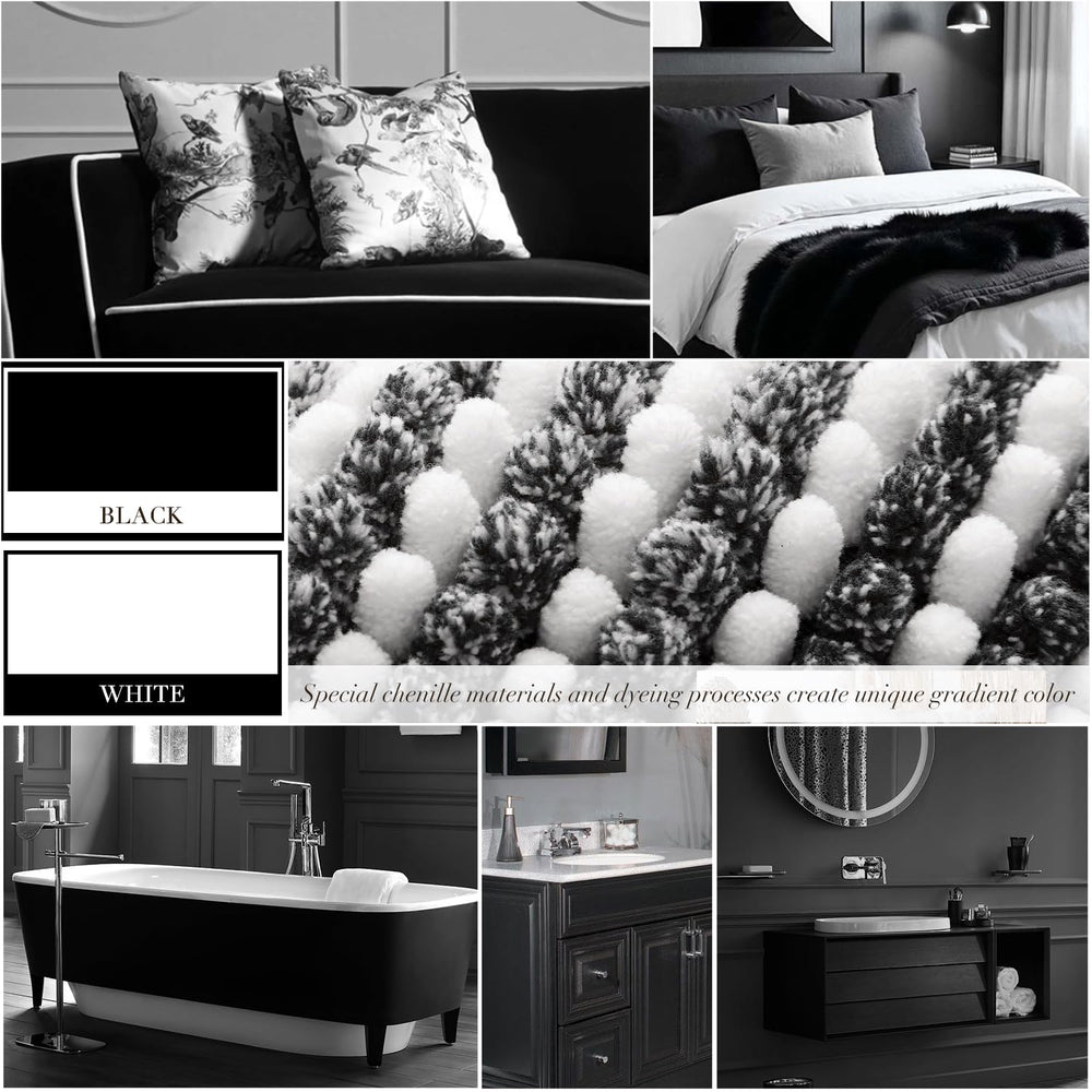 BSICPRO tapis en situation dans salle de bain, apporte style et protection