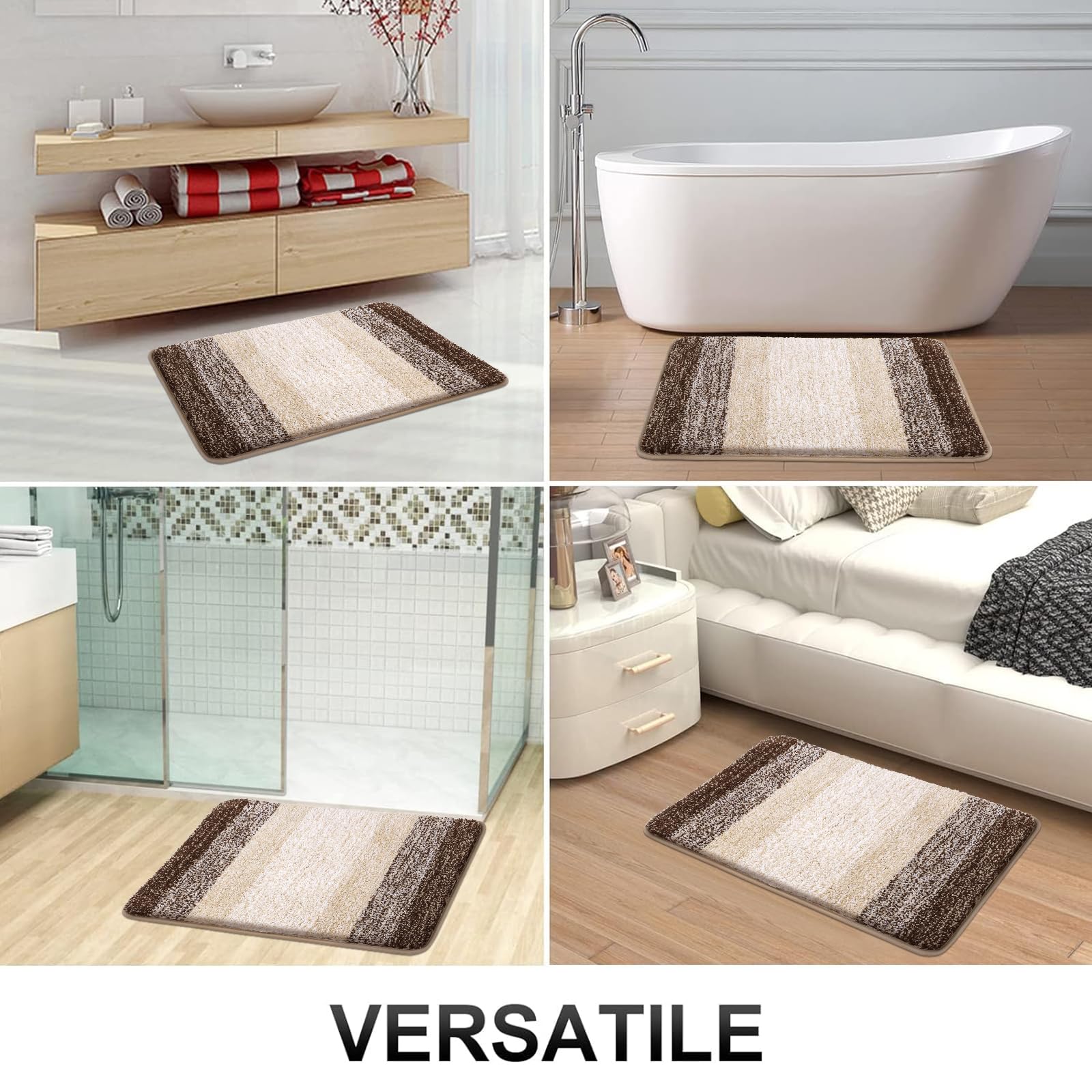 Bsmathom tapis après lavage conservant moelleux et couleur