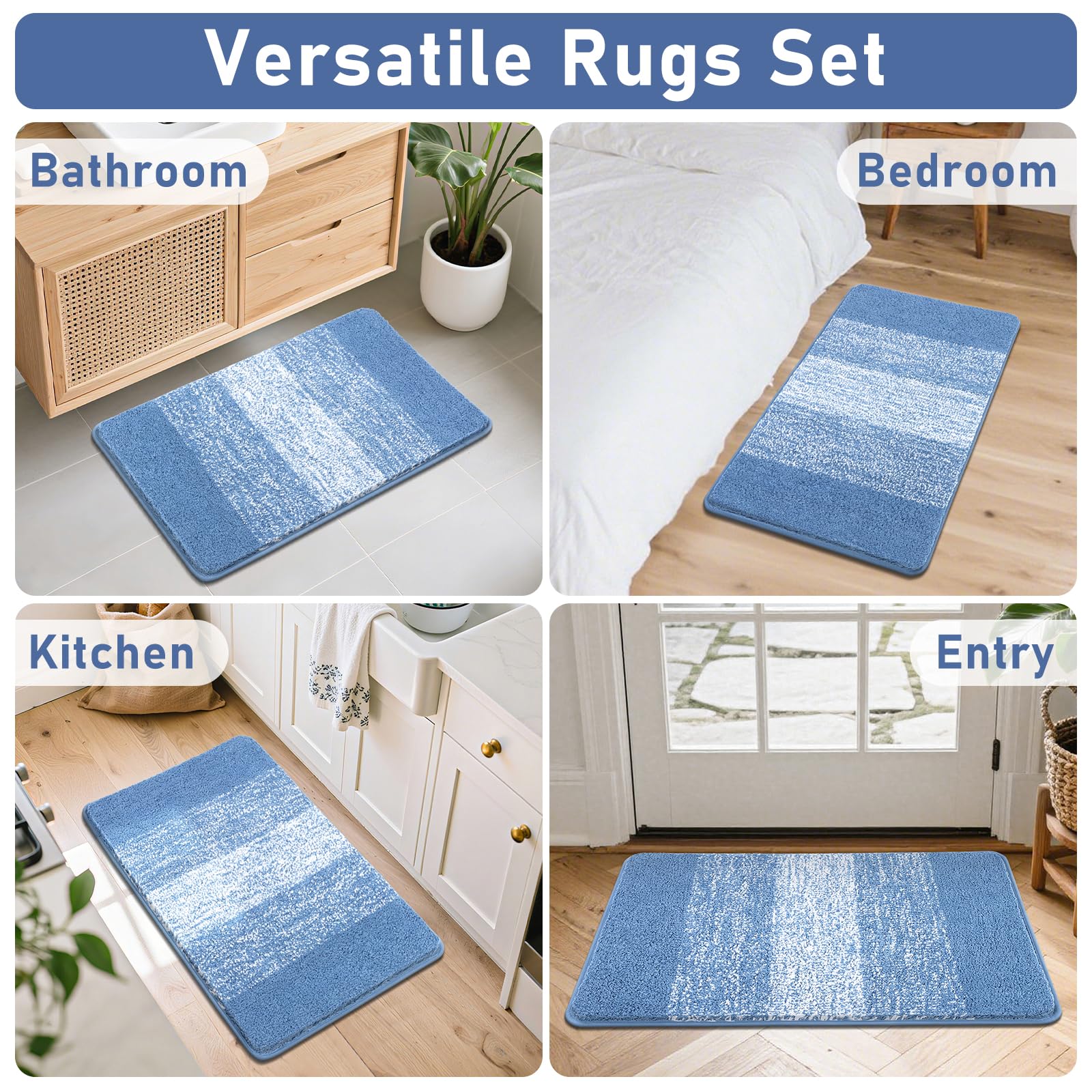 Bsmathom tapis placé dans une chambre créant ambiance chaleureuse