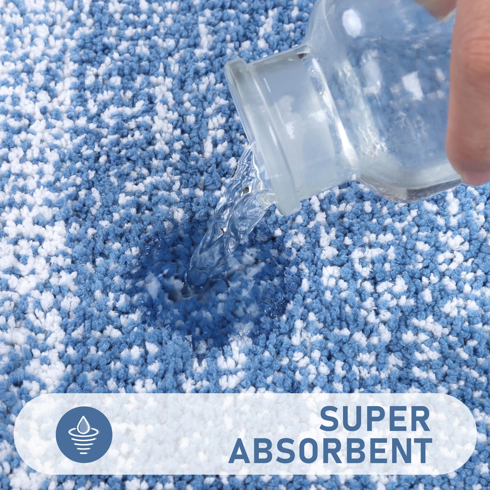 Bsmathom ensemble 4 pièces bleu pour coordination pièce à pièce