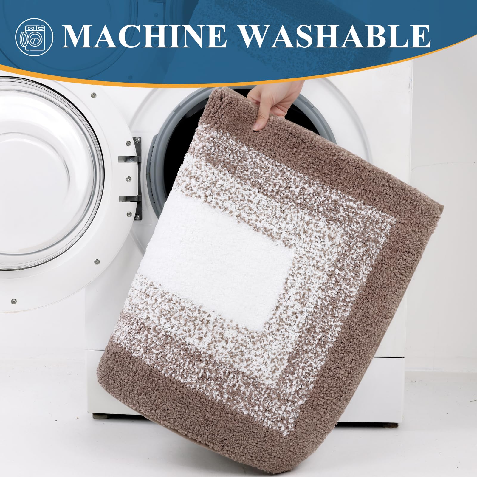 Bsmathom tapis en usage après douche garde sol sec et sûr
