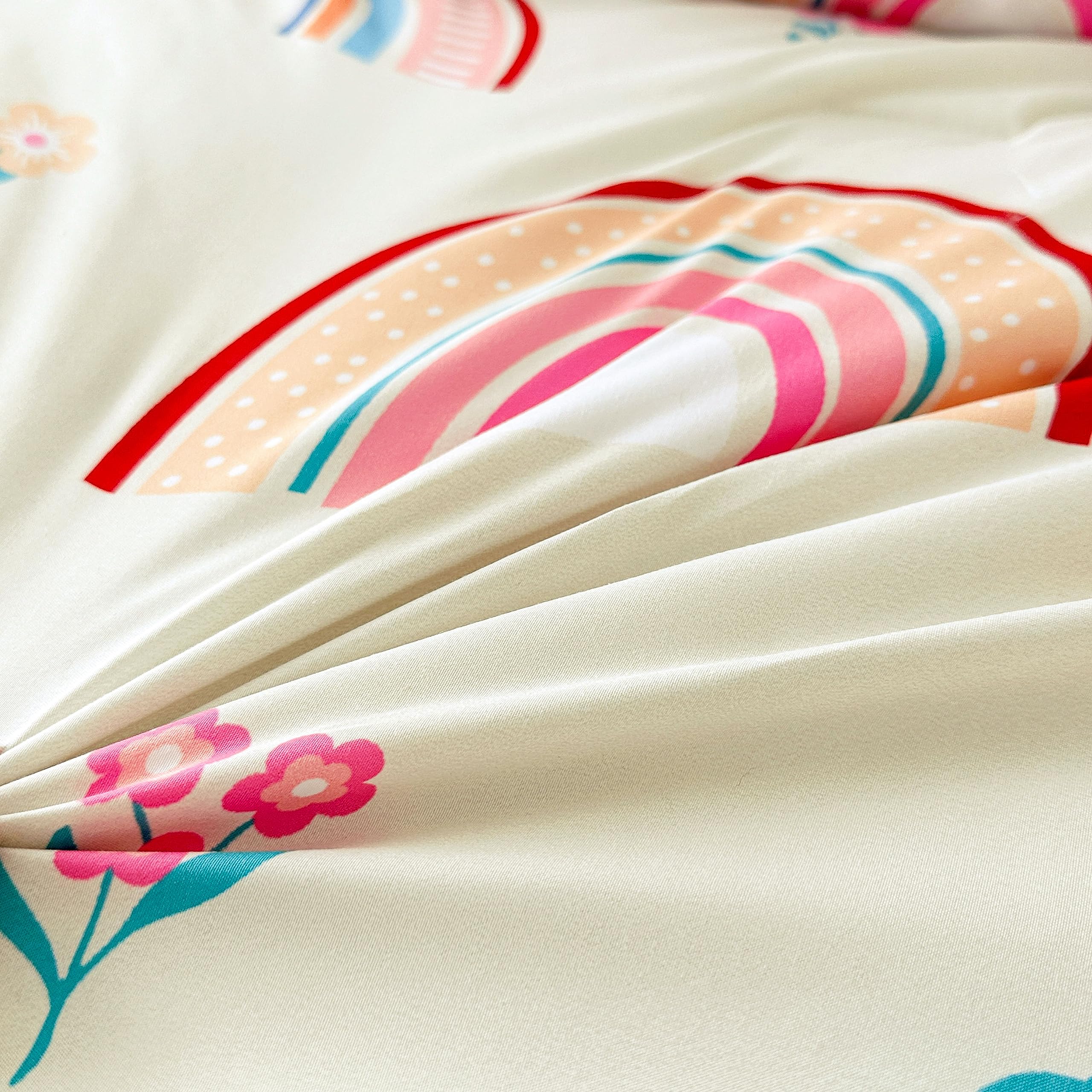 Btargot comparaison taille montrant la couette Queen sur matelas