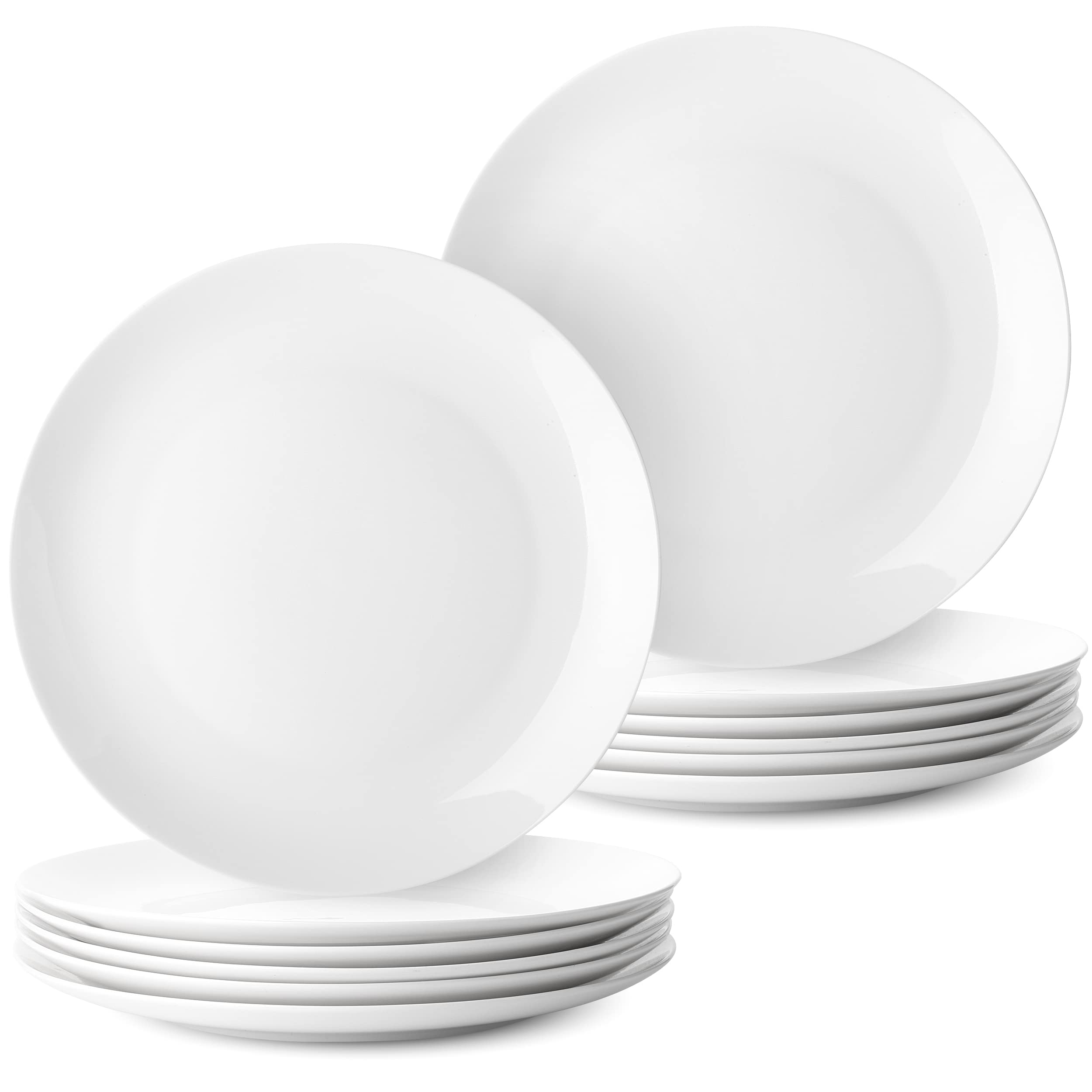 BTaT assiette face montrant design blanc épuré et présentation soignée