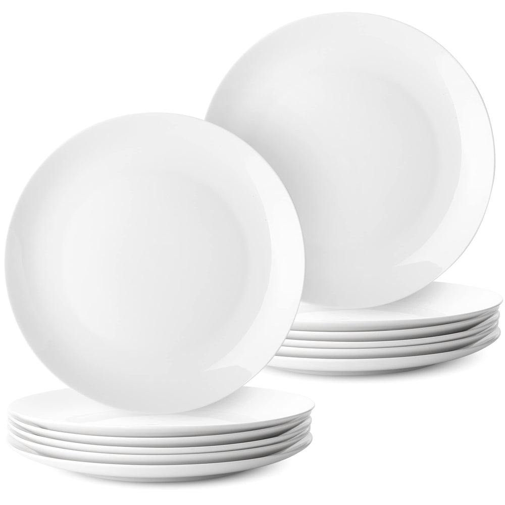 BTaT assiette face montrant design blanc épuré et présentation soignée