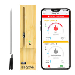 BtcLink thermomètre face avant montrant design compact et lisibilité
