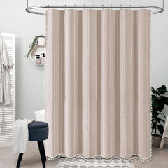 BTTN gros plan sur la texture lin mélangé 330GSM apportant allure et durabilité