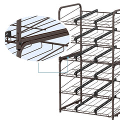 BTY détail des séparateurs modulables offrant rangement adaptable