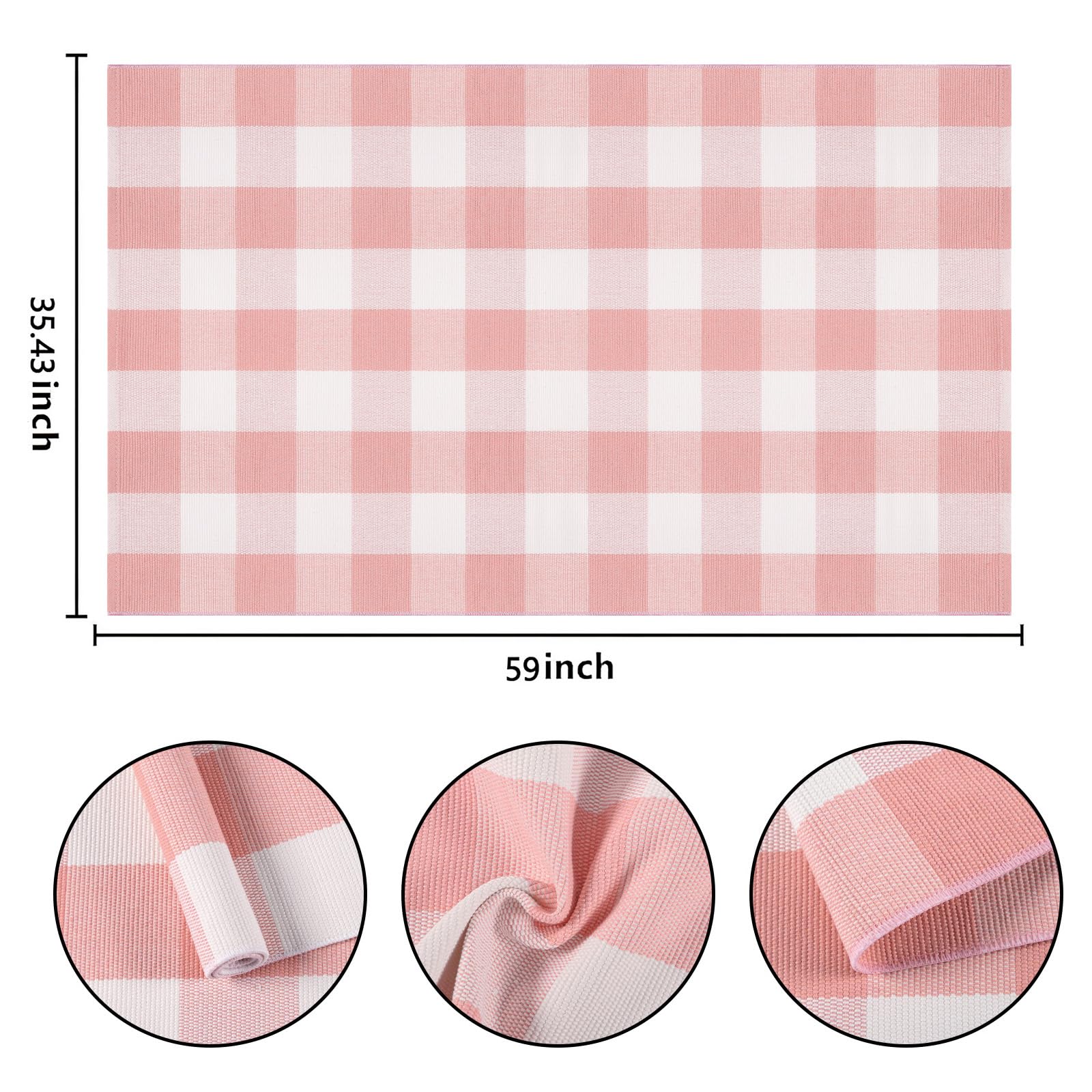 BUAGETUP gros plan sur la texture tissée montrant confort et durabilité