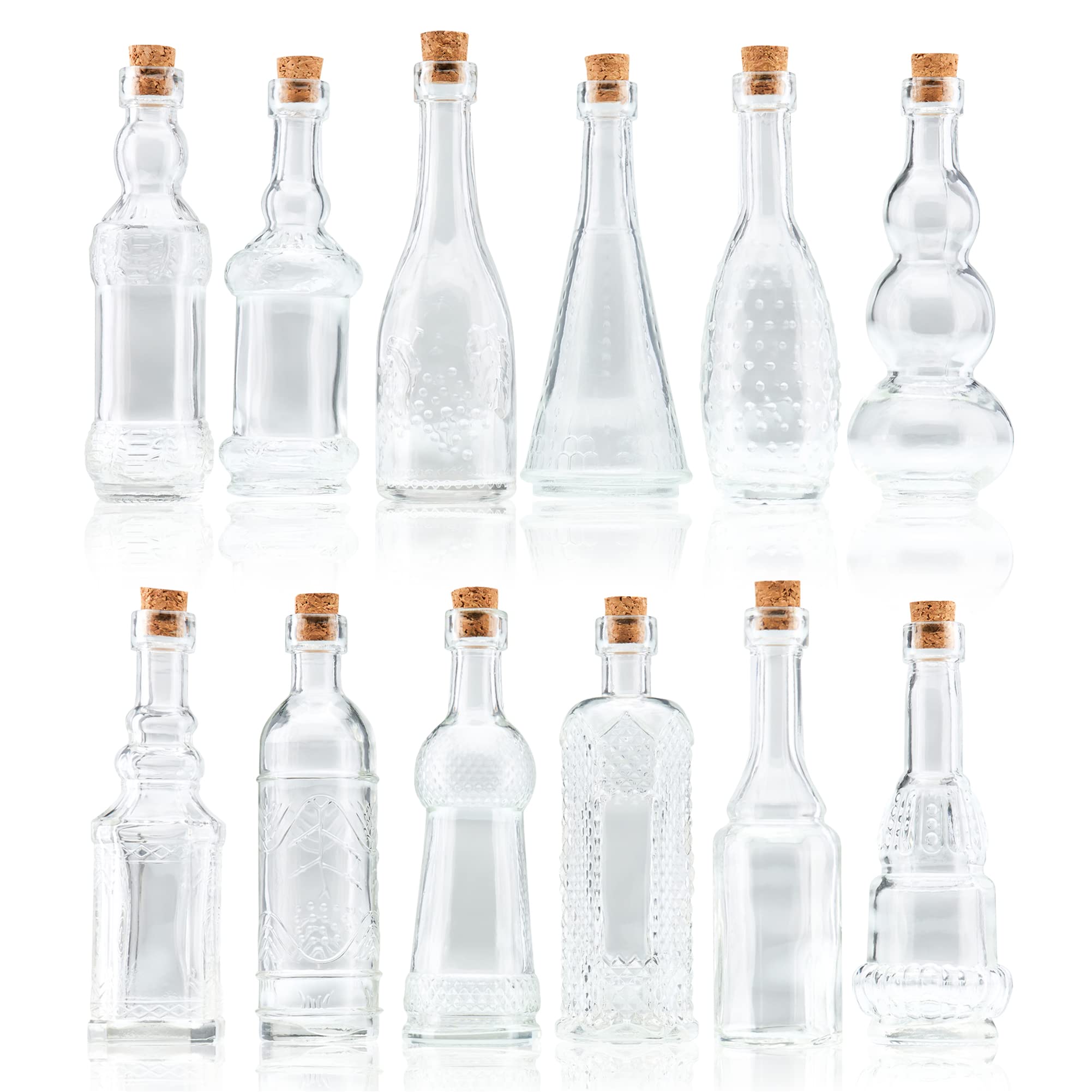 BULK PARADISE flacon face avant montrant son verre transparent et son charme vintage