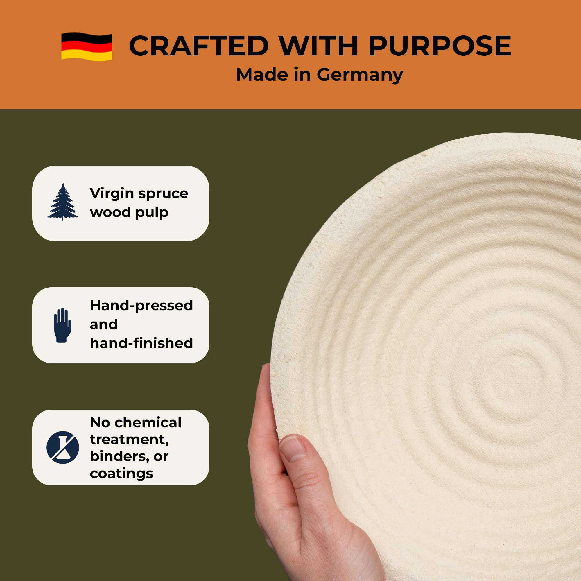 Bulka gros plan sur la texture de la paroi en pâte de bois, isolation pour fermentation