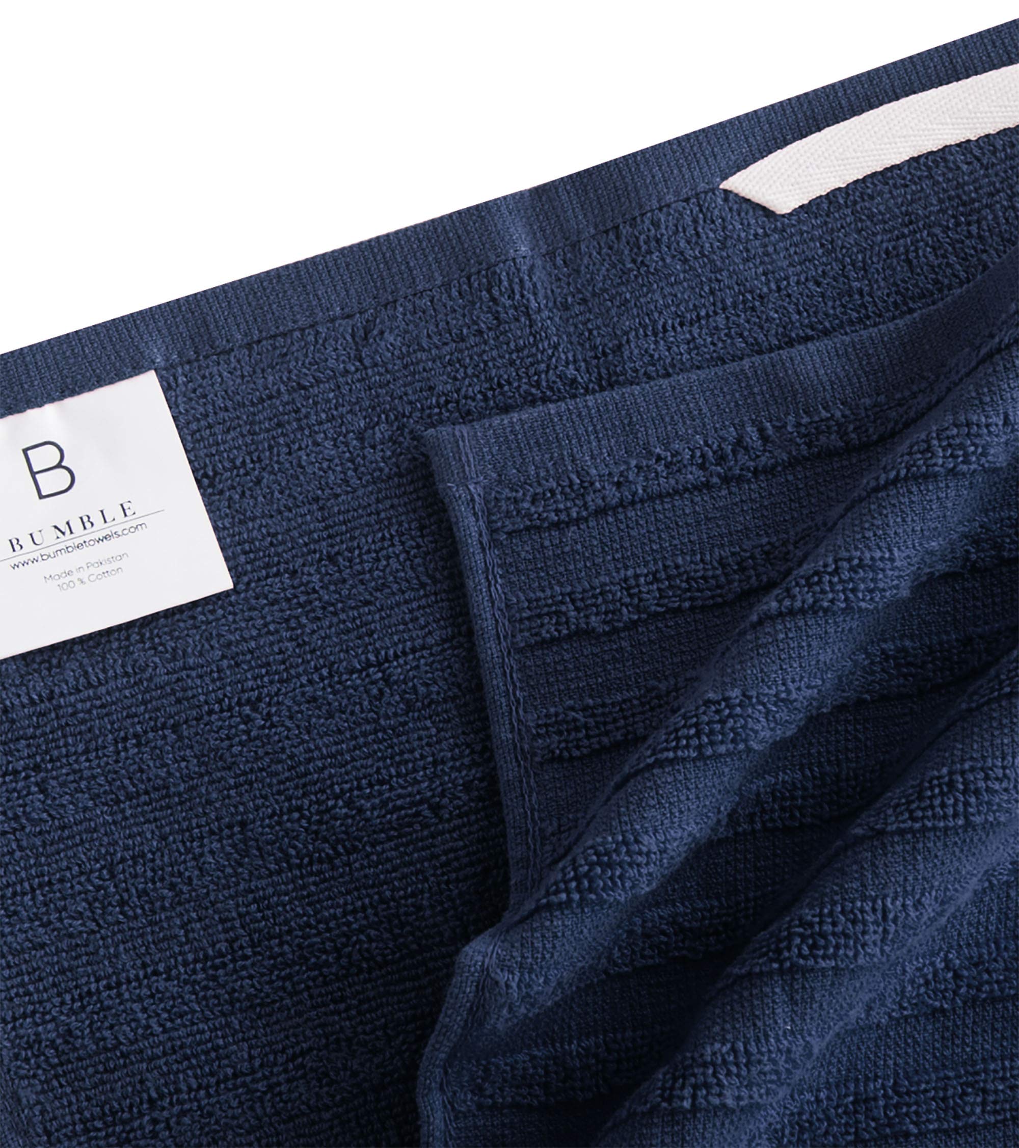 Bumble Towels gros plan éponge terry absorbante pour liquides importants