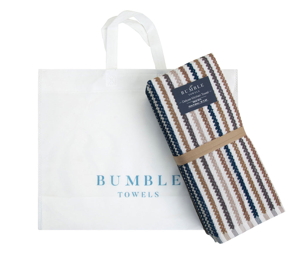 Bumble Towels sac tote inclus, cadeau réutilisable pratique