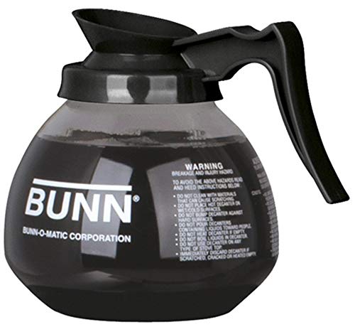 BUNN carafe orange vue avant permettant d'identifier le décaféiné rapidement