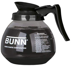 BUNN carafe orange vue avant permettant d'identifier le décaféiné rapidement