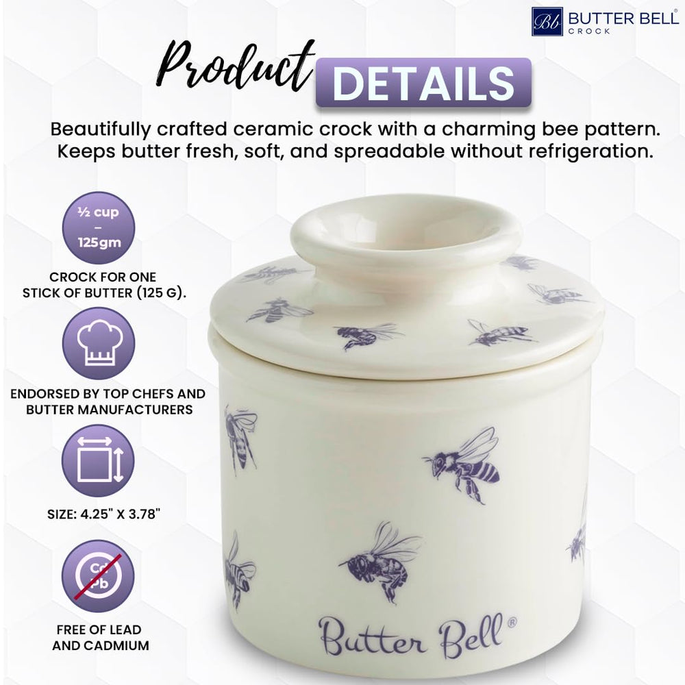 Butter Bell L. Tremain posé sur une table montrant service convivial et esthétique
