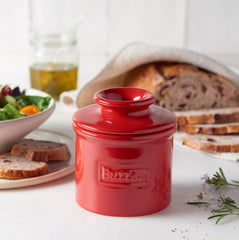 Butter Bell socle rempli d'eau et cloche avec beurre prêt à tartiner