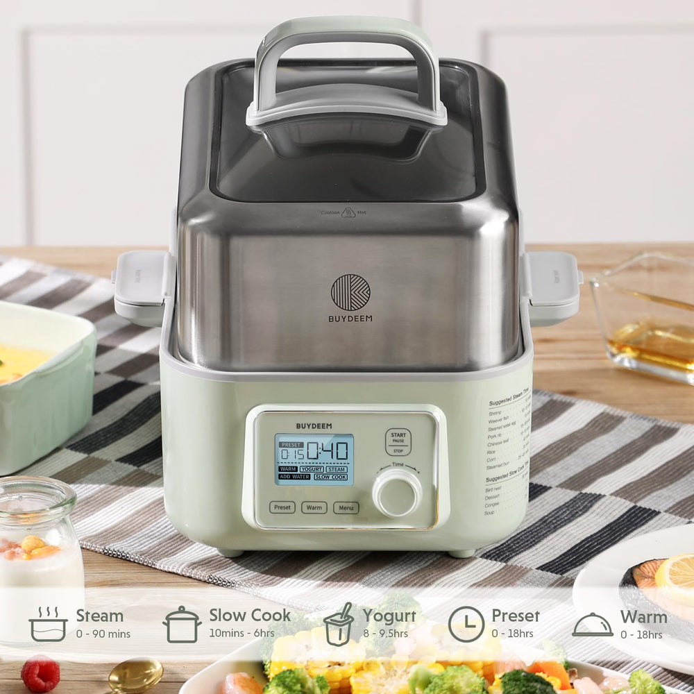 BUYDEEM G553 panneau de commandes avec minuterie 18h pour programmation facile