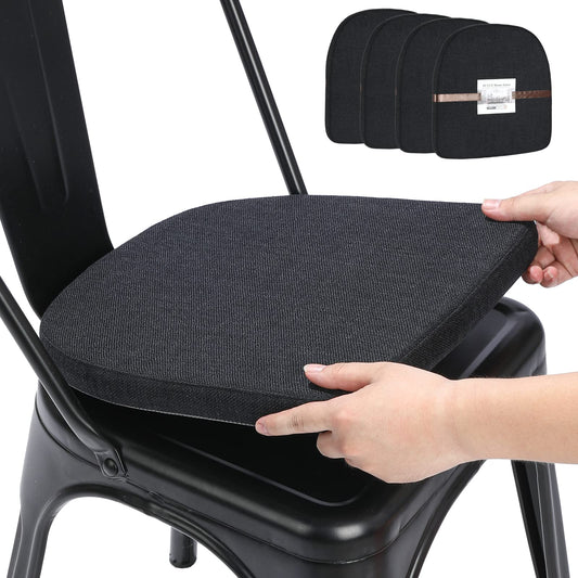 BUYUE coussin face avant noir montrant confort et design élégant