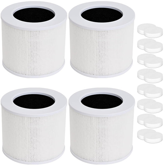 Bvhonwe emballage avant montrant le lot de 4 filtres, solution économique