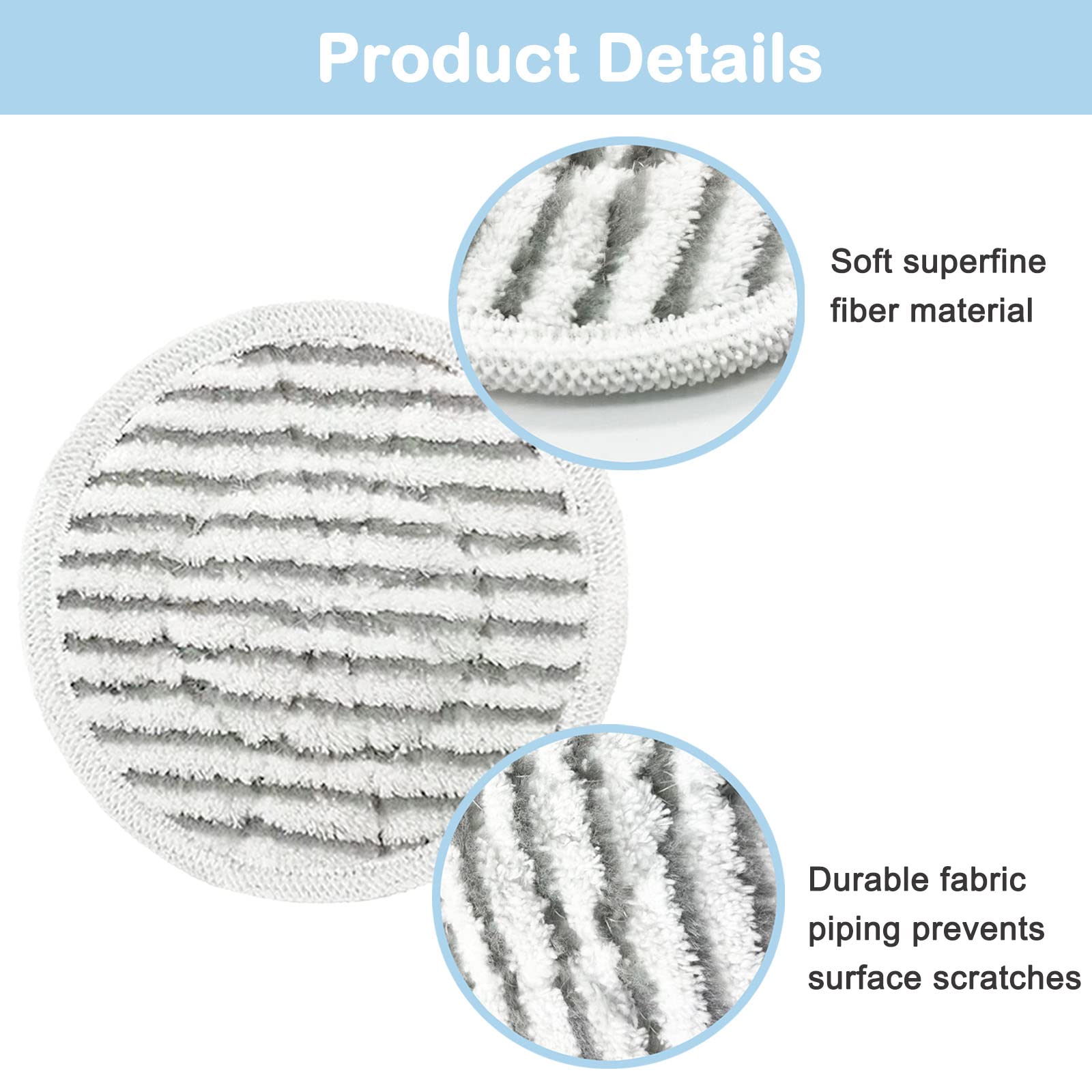 Bvhonwe détail fibres brosse illustrant action récurante pour taches tenaces