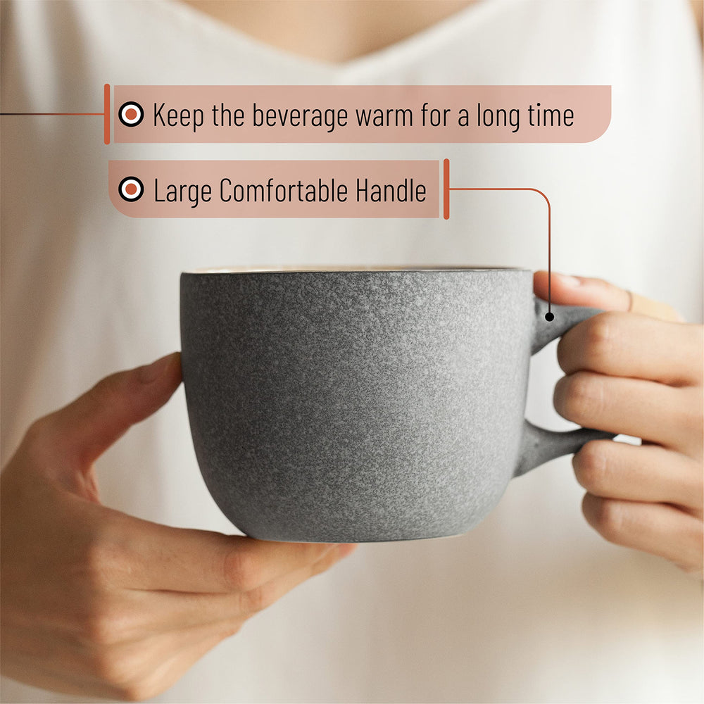 Brew To A Tea comparaison taille montrant contenance 415 ml pratique