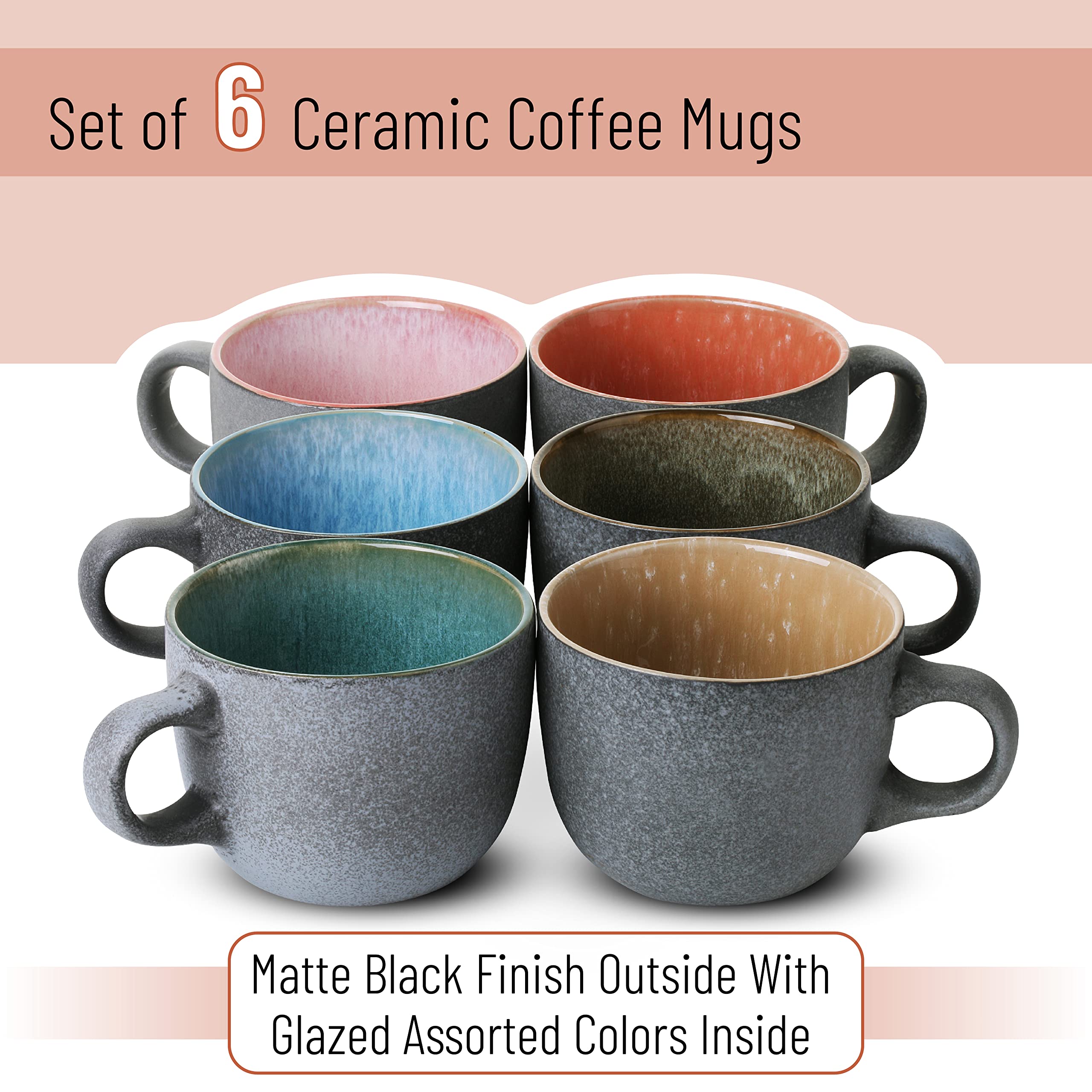 Brew To A Tea gros plan texture tachetée montrant aspect artisanal