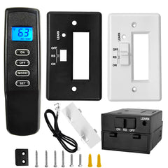 Bxmgr télécommande écran LCD montrant configuration et confort