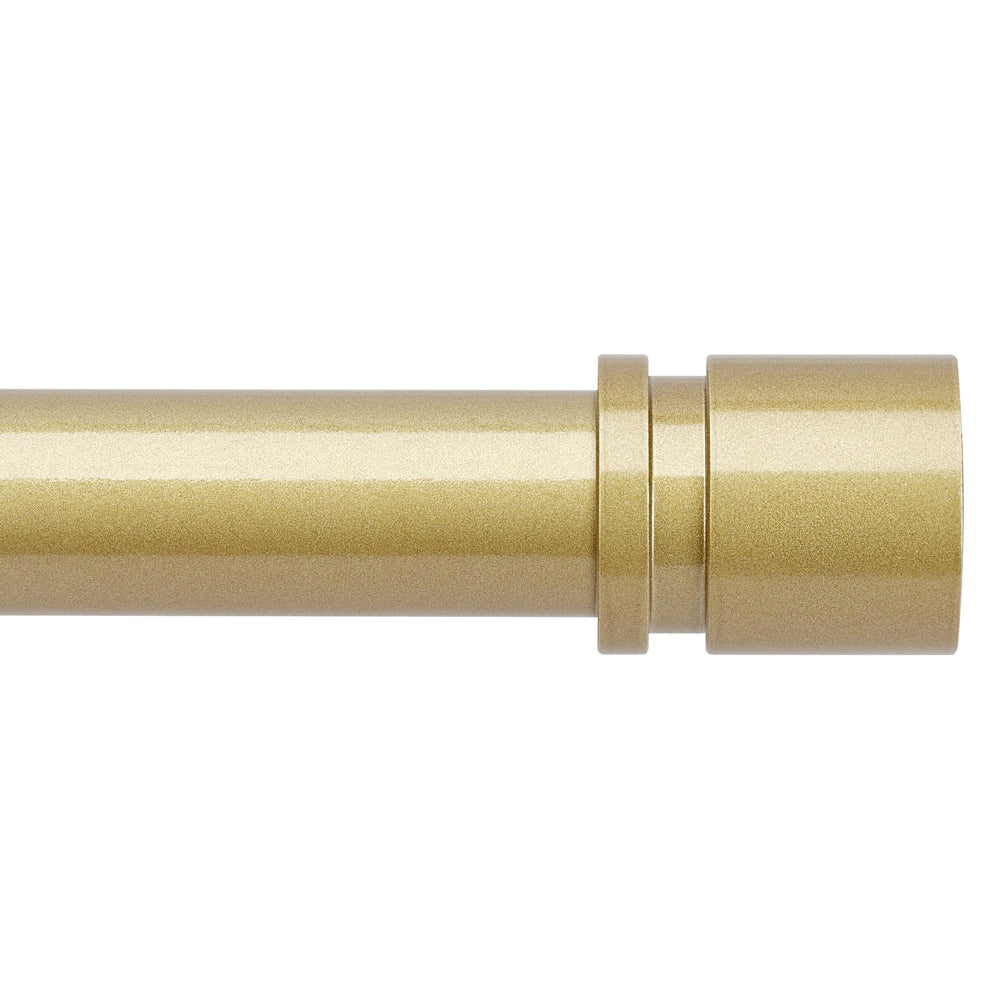 Tringle Byondeth face avant montrant finition flash gold et robustesse