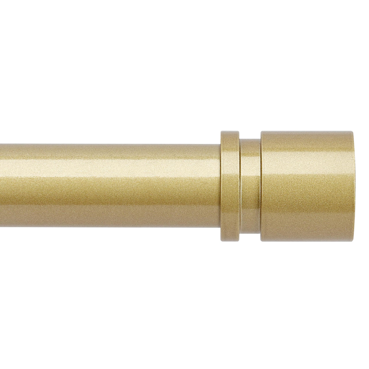Tringle Byondeth face avant montrant finition flash gold et robustesse