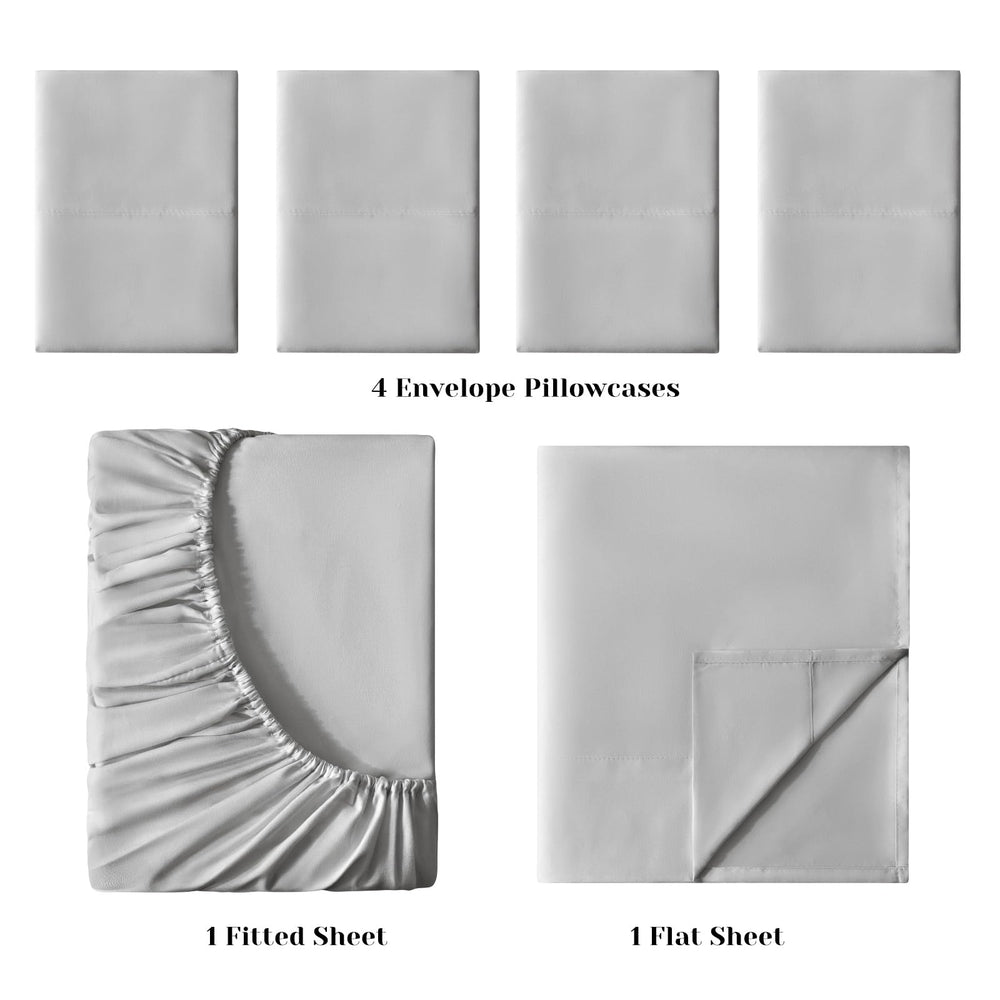 BYSURE draps installés sur matelas profond pour maintien sécurisé