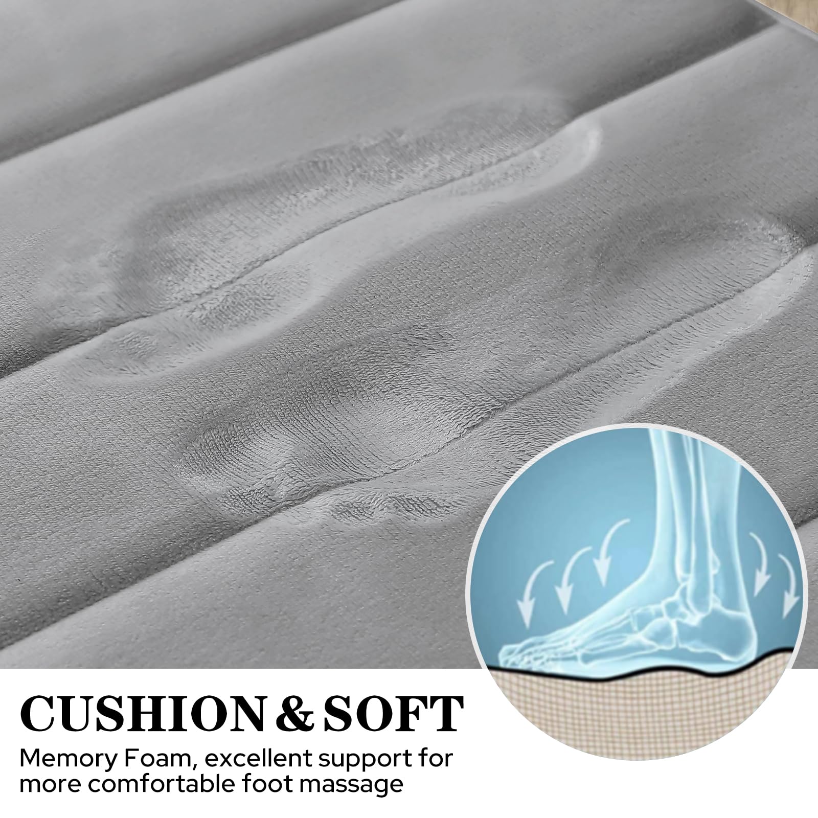 BYSURE gros plan microfibre douce montrant texture et sensation agréable