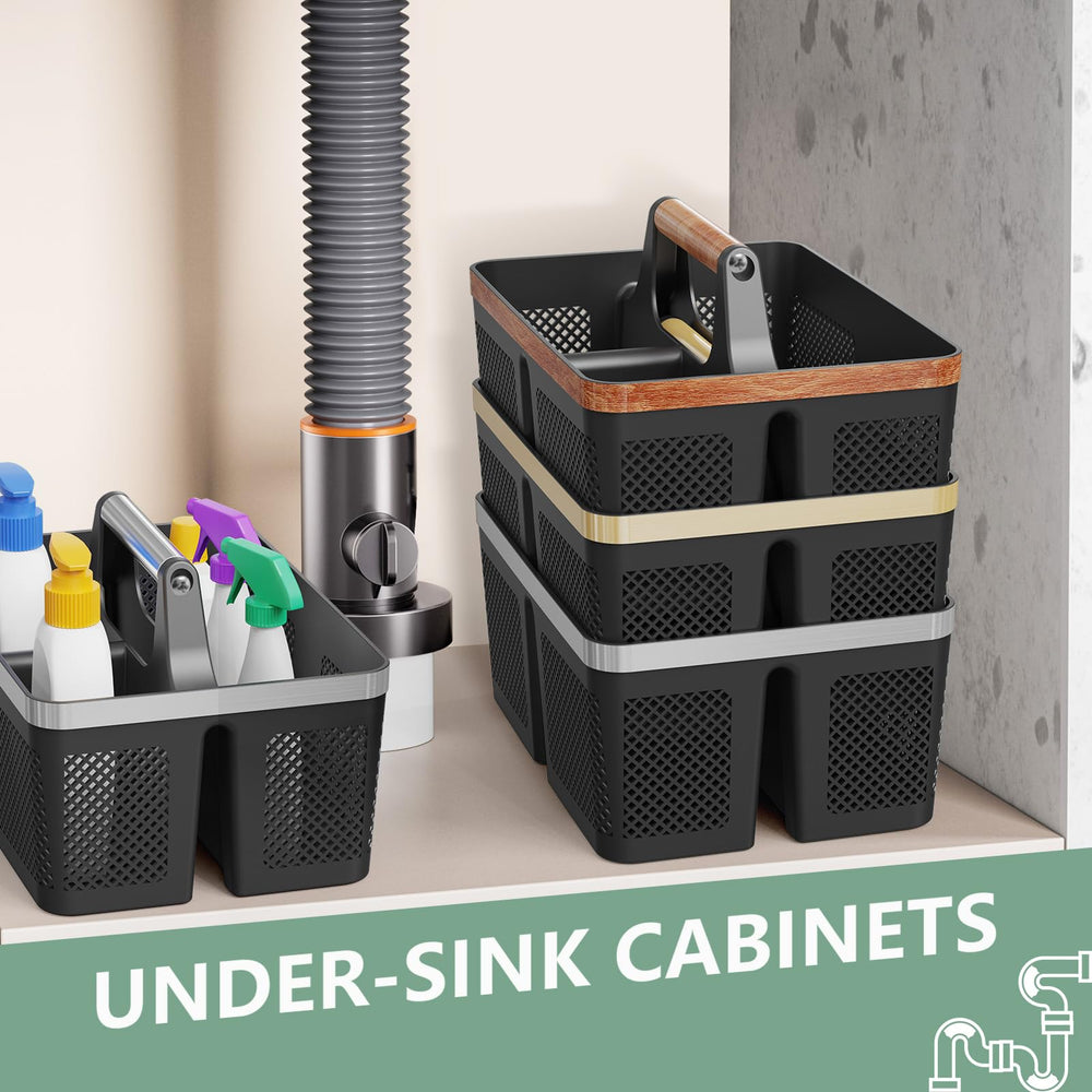 BYUNER caddy en utilisation sous la douche gardant produits accessibles