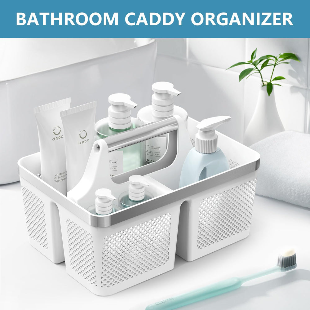 BYUNER panier dans salle de bain montrant rangement ordonné