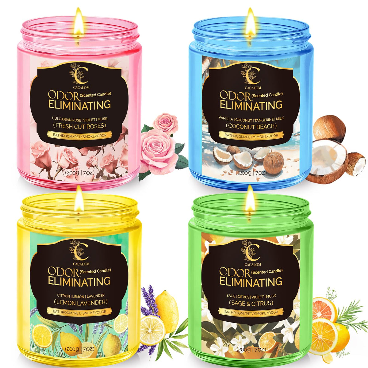 C CACALOM packaging avant montrant design et information produit, bénéfice esthétique