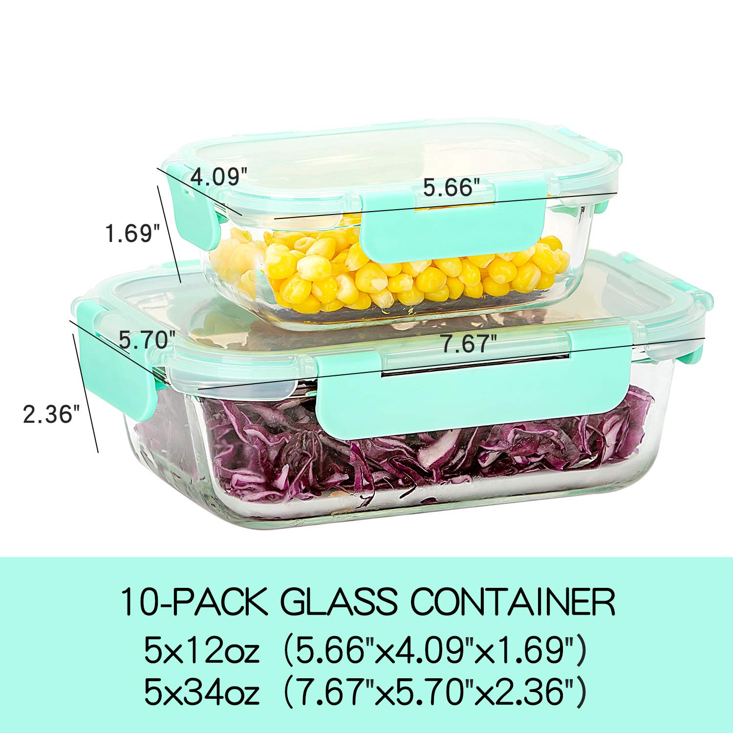 C CREST contenants ouverts avec couvercles illustrant polyvalence repas