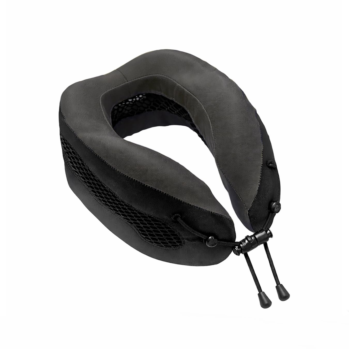 Cabeau Evolution Cool utilisé en avion pour maintenir la tête et réduire la fatigue