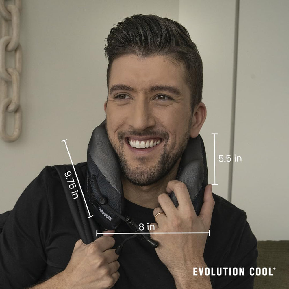 Cabeau Evolution Cool fermoir pivotant réglable garantissant un ajustement sûr